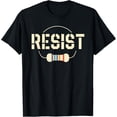 thumbnail image 1 of Gift For Electrical Engineer Graduate Men Resist Circuit T-Shirt, 1 of 4