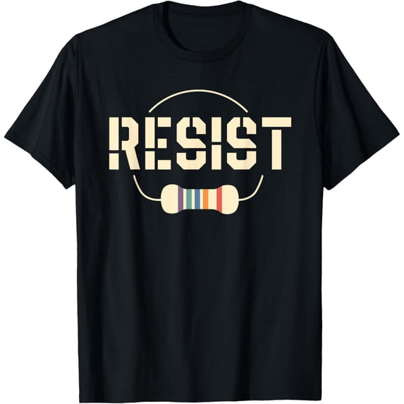 Gift For Electrical Engineer Graduate Men Resist Circuit T-Shirt