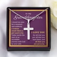 thumbnail image 1 of Gift For Granddaughter, Confirmation or Baptism Journey With God Stainless Steel Cross Necklace, 1 of 11