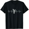 thumbnail image 1 of t-shirt Gift For Harpist T-Shirt mens t shirt，black，women，funny，misfits，men，journey, 1 of 4