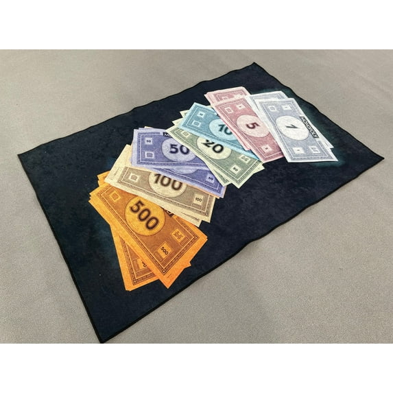 Gift For Her Rug, Area Rugs, Accent Rug, Board Game Rugs, Nursery Rug, Monopoly Rug, Modern Rug, Board Game Rugs, Runner Rug, Entry Rugs, 2.6'x9.2' - 80x280 cm