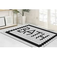 thumbnail image 1 of Gift For Him Rug, Modern Rugs, Thick Rug, Saloon Rug, Modern Rug, Bathroom Decor Rug, Bath Rug, Salon Rug, Bath Rug, Personalizeds Rugs, 3.3'x9.2' - 100x280 cm, 1 of 4