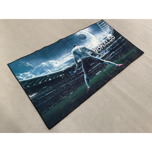 Gift For Him Rug, Sport Rugs, Motivational Rugs, Ronaldo Lover Gift Rug, Gift For The Home Rug, Printed Rug, Pattern Rug, 3.9'x5.9' - 120x180 cm
