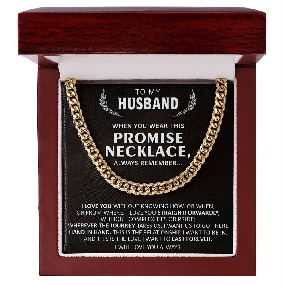 Gift For Husband - The Relationship, Cuban Link Chain, Stainless Steel ...