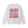 thumbnail image 1 of Gift For Knitting Lover, In My Crochet Era Sweatshirt, Crochet Sweatshirt, 1 of 7