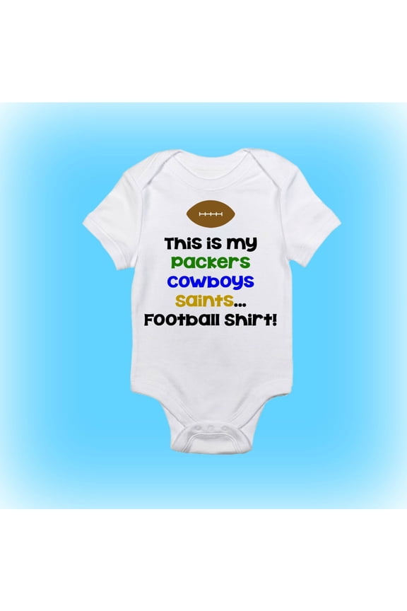 Gift For New Daddy - Football Onesie - Football Shirt - Baby Gift Idea - Baby Shower Gift -Unique Baby Gift-Baby Boy-Baby Girl-Baby Onesie Cool Baby Clothing, BABY BODYSUIT LAT 4424