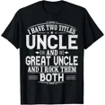 thumbnail image 1 of Gift For New Great Uncle - Uncles Great Uncle Gift T-Shirt Unisex S-5XL Hot Trending Shirt, Vintage Birthday Gift, 1 of 3
