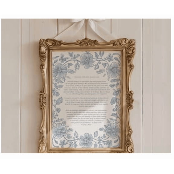 Gift For Newlyweds Prayer For Marriage Christian Wedding Gift Gift For Spouse Wedding Gift First Anniversary Gift Paper Anniversary Print Poster