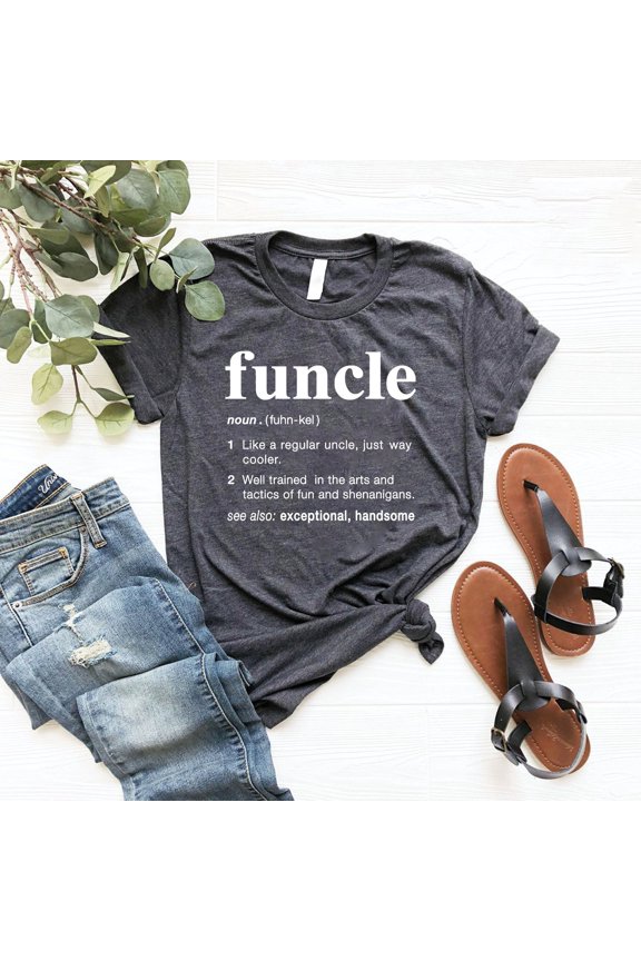 Gift For Uncle, Funny Uncle Shirt, Funcle Definition Shirt, Family Shirt, New Uncle, Uncle