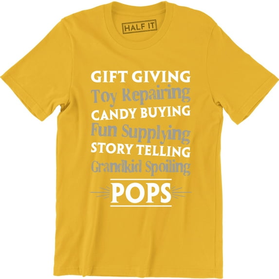 Gift Giving Toy Repairing Candy Buying Fun Supplying - Men's Tee Shirt