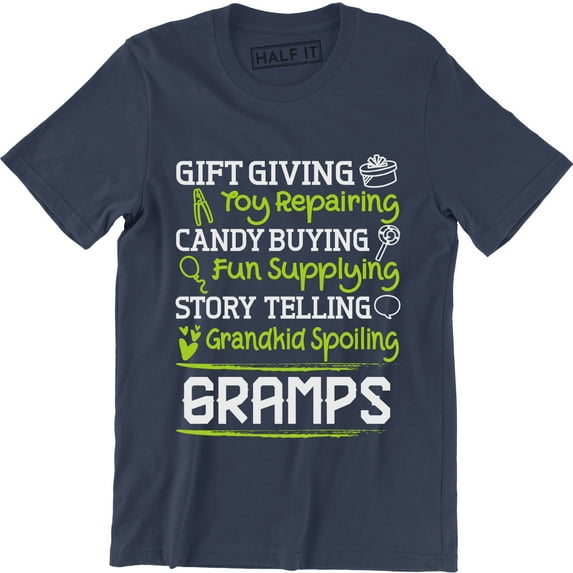 Gift Giving Toy Reparing Candy Buying Fun Supplying - Men's Tee Shirt