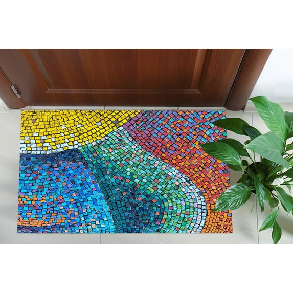 Gift For The Home Rug, Welcome Rugs, Colorful Rugs, Modern Rugs, Saloon Rugs, Modern Rug, Large Rugs, Floor Rugs, Personalized Gifts Rug, 1.7'x2.3' - 50x70 cm
