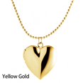 thumbnail image 1 of Gift Lover Chain Jewelry Pendant Heart Shaped Photo Picture Locket Necklace YELLOW GOLD, 1 of 8