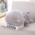 thumbnail image 1 of Gift Manufacturers Toys Plush Toys Black Cat Cat New Doll Cute White Cat Girlfriend, 1 of 4