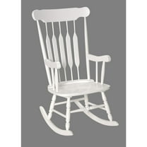 Gift Mark Adult Rocking Chair-Color:White