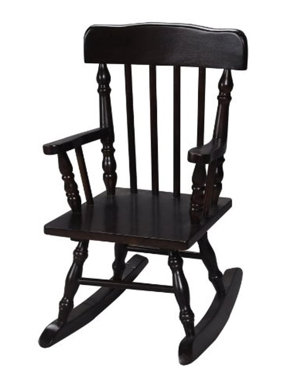 Gift Mark Child s Colonial Rocking Chair Espresso