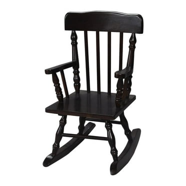 Gift Mark Child s Colonial Rocking Chair Espresso