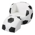 thumbnail image 1 of Gift Mark Child's Upholstered Soccer Sports  Chair with Ottoman, 1 of 2