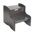 thumbnail image 1 of Childrens two step stool espresso finish, 1 of 2