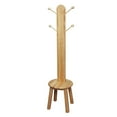 thumbnail image 1 of Gift Mark Standing Coat Rack and Stool, 1 of 2