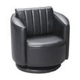 thumbnail image 1 of Gift Mark Upholstered Small Child's Swivel Chair-Color:Black, 1 of 3
