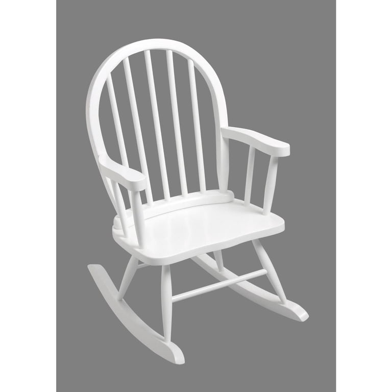Lipper Rocking Chair 14.5 Inch Wide Rocker Lipper International White Child’s Rocking Chair ...