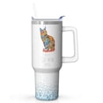thumbnail image 1 of Gift for Mom: 40oz Insulated Tumbler, Stainless Steel Vacuum Thermos Cup with Straw Lid, Keeps Beverages Cold for Hours, Perfect Mother's Day Gift Idea for Her, Grandma, 1 of 5