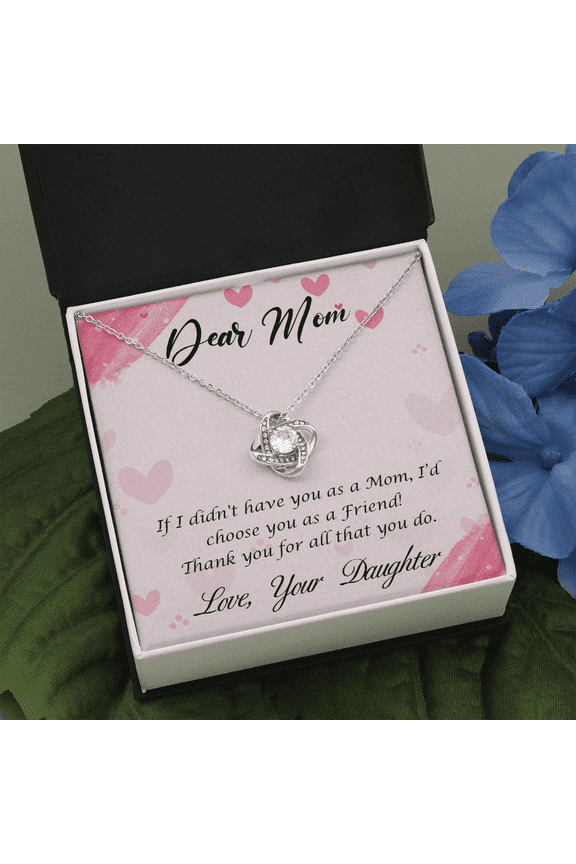 Gift Necklace For Mother, Gift Necklace From Daughter, Gift Necklace For Loving Mom, Mothers Day Gift necklace, Mothers Birthday Necklace