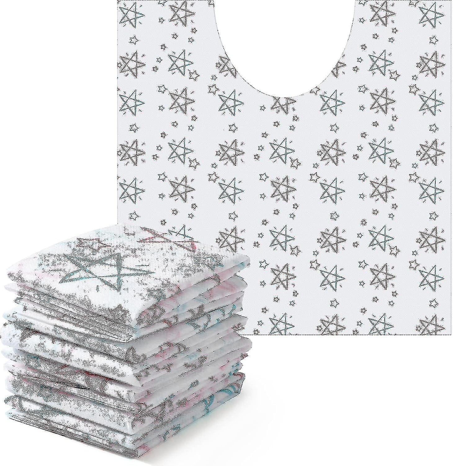 Gift Of G 50 Pcs Disposable Toilet Commode Mat Deodorizing Toilet Mats