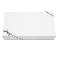thumbnail image 1 of Gift Packaging Apparel Boxes White with Red Loops-10pack, 1 of 1