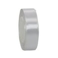 thumbnail image 1 of Gift Packing Satin DIY Artificial Ribbon Favor Bag Wrapping Scrapbook Crafting Ribbon 2\.5cm White 5cm, 1 of 9