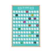 Gift Republic 100 Books Bucket List Poster