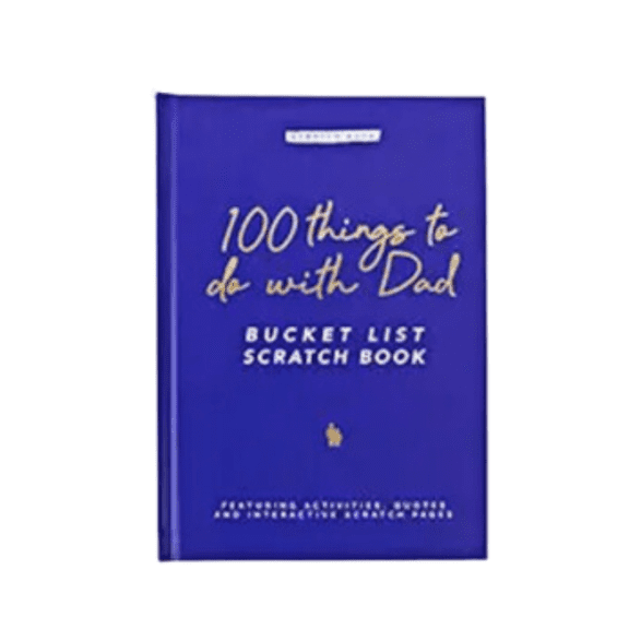 Gift Republic 100 Things To Do with Dad Bucket List Scratch Book