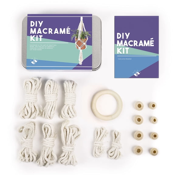Gift Republic DIY Macrame Kit Multicolor