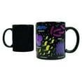 thumbnail image 1 of Gift Republic Germaphobe Heat Revealing Black Ceramic Mug Cup, 1 of 2