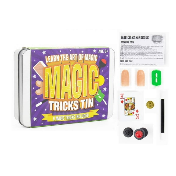 Kids Magic Tricks Tin