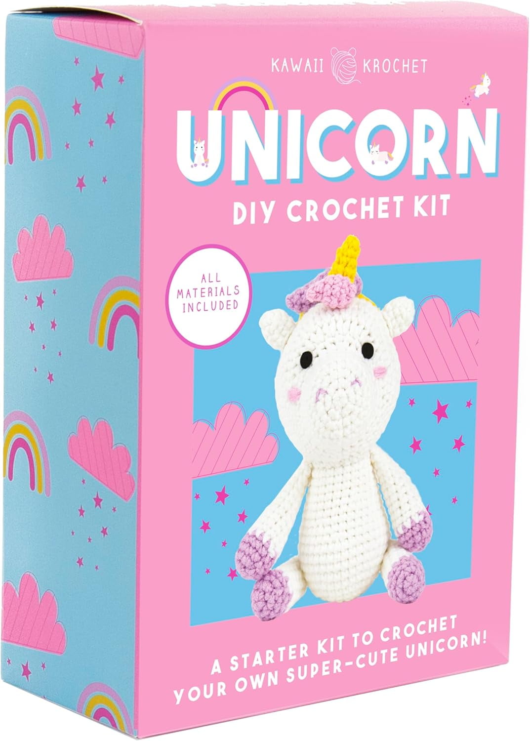 Gift Republic New Kawaii Krochet - DIY Unicorn Crochet Kit