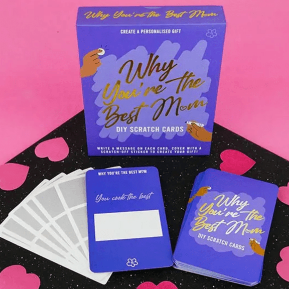 Gift Republic Scratch Cards Kit - You're The Best Mom