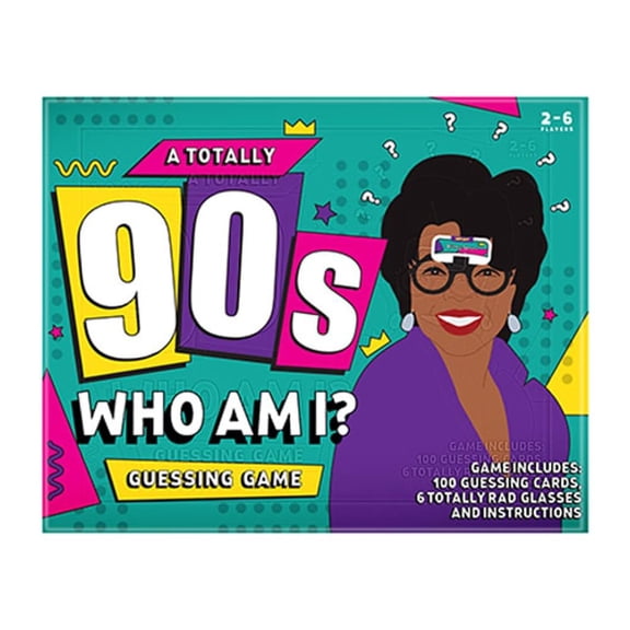 Gift Republic Who Am I 90-s Guess Game Multicolor 20x15 cm