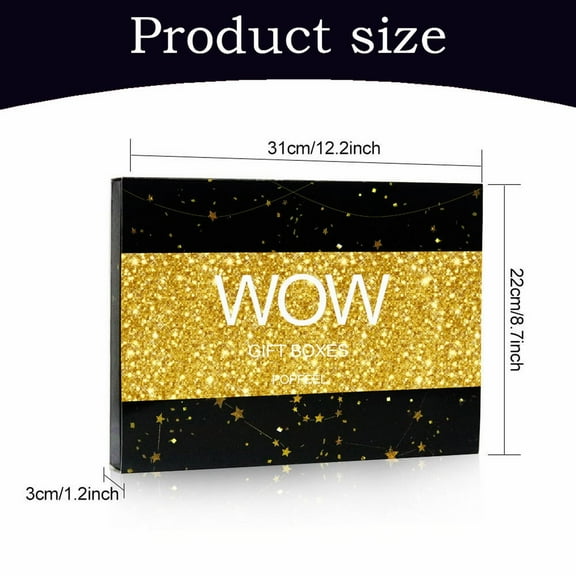 Gift Set Black Gold, Hilingoto Makeup Advent Calendar 2024 Christmas Makeup Surprise Box for Women 24 Days Countdown Calendar Beauty Advent Calendar Xmas Gift Box Calendar for Women Full Kit (Black)