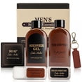 thumbnail image 1 of Gift Sets for Men Fathers Day Gifts Ideas, Body Self Care Spa Gift Baskets , Cedar Santal Scented Bath Set for Him Birthday, 1 of 9