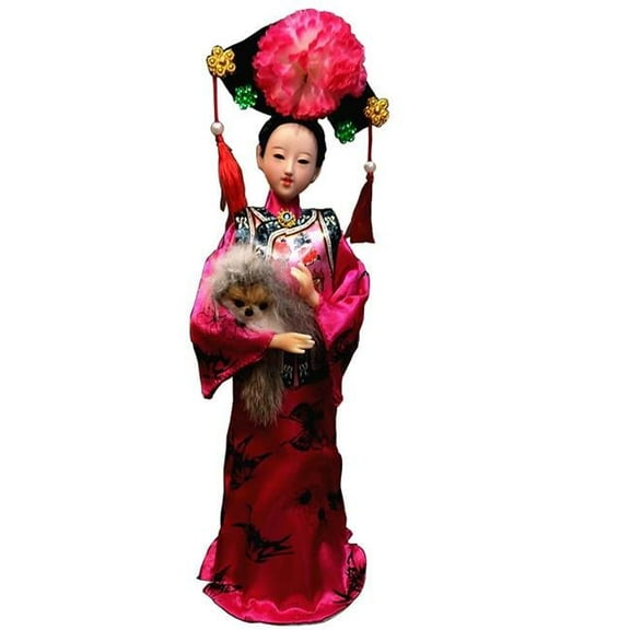 Gift Silk Souvenir Handmade Dolls Classical Dolls Chinese Characteristics