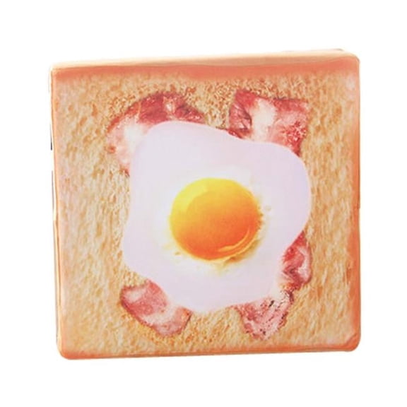 Gift Simulated Bread Fashion Toy Cushion Poached Egg Sleeping Pillow