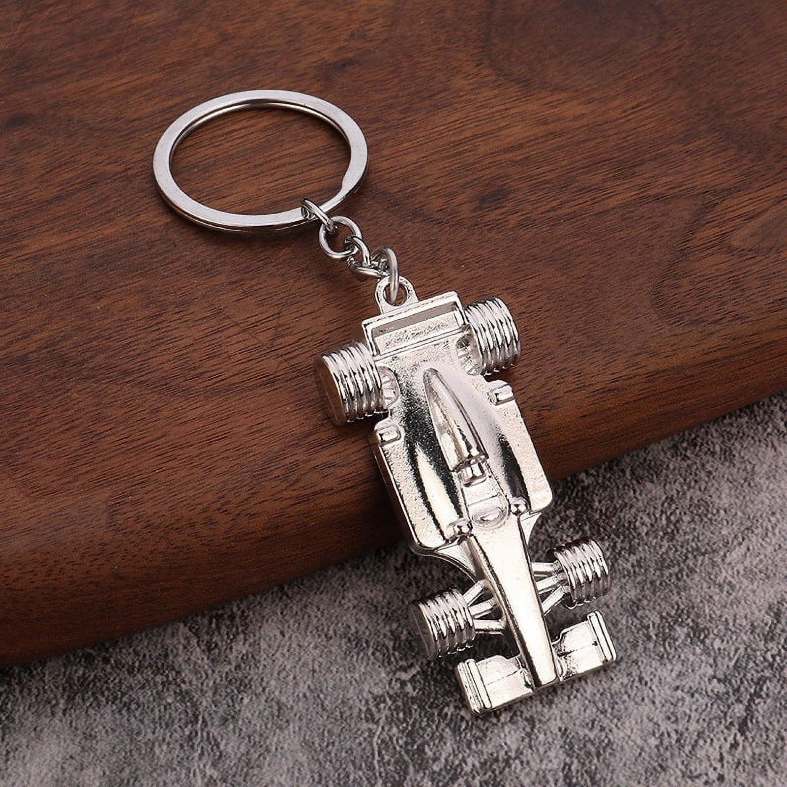 Electric Motorcycle Keychain Novelty Zinc Alloy Bike Key Ring Modern Design Key Holder Gift for Men Women and