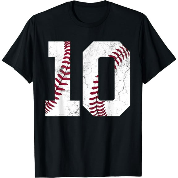 t-shirt 2014 10th Birthday Baseball Boys Kids Ten 10 Tenth Gift T-ShirtMen and women can wear, black T-shirts, gifts. Age: M,L，XL 2XL, 3XL, 4XL