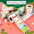 thumbnail image 1 of Gift Tags for Presents 500-Pcs Christma Gifts Tag Stickers 2.95 inch Self Adhesive Christmas Decorations Name Labels Stickers Suitable for Christmas Holidays, Birthdays, Weddings Etc, 1 of 8