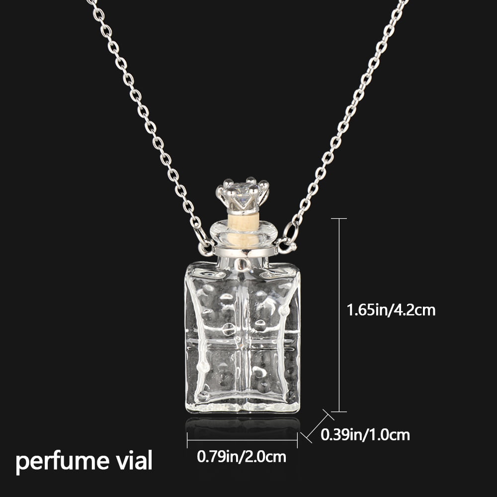 Perfume Bottle Pendant Necklace  Chanel Perfume Bottle Pendant
