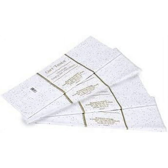 Gift Wrap Bag Tissue Paper White Foil Sequin Sparkle 40 Sheets 20 x 20in by MBV