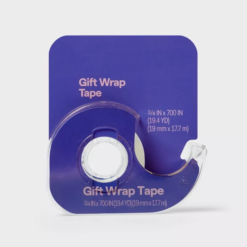 Gift Wrap Tape - ub&ub 75 Inches (W) x 700 Inches (L) - Walmart.com