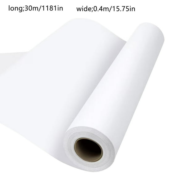 Gift Wrapping Paper * 1 Roll Craft Paper Roll Industrial Grade Paper Roll White Easel Paper Roll For Kids For Moving Wrapping Wall Art Tab